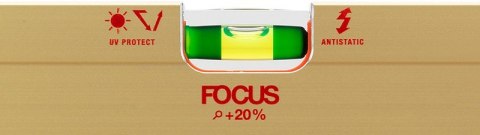 POZIOMICA WSKAŹNIK POZIOMU I PIONU AZ 80 CM SOLA