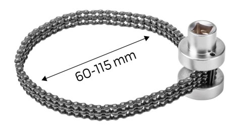 KLUCZ ŁAŃCUCHOWY 1/2'' 60 - 115MM NEO