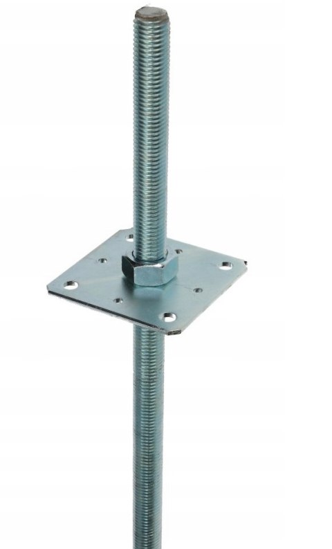 PODSTAWA SŁUPA Z REGULOWANĄ WYSOKOSCIĄ KOTWA M24*500 110*110 UN