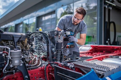 KLUCZ UDAROWY AKUMULATOROWY GDS 18V-450 PC 0*AH L-BOXX BOSCH