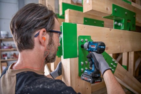 KLUCZ UDAROWY AKUMULATOROWY GDS 18V-450 PC 0*AH L-BOXX BOSCH