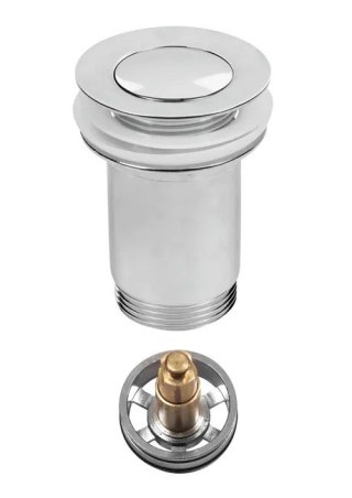 KOREK UMYWALKOWY KLIK KLAK Z GRZYBKIEM MAŁYM BEZ PRZELEWU UN