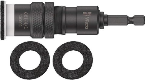 UCHWYTY DO BITÓW Z REGULACJĄ GŁĘBOKOŚCI WKRĘCANIA 1/4''*95MM WERA