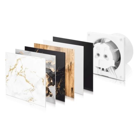 WENTYLATOR ŚCIENNO-SUFITOWY DRIM 125 DTS, OPÓŹNIONY START AIR ROXY