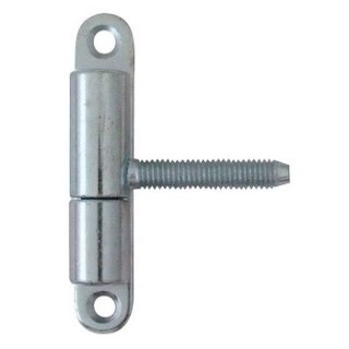 ZAWIAS WKRĘCANY OCYNKOWANY BIAŁY 15*50MM /2SZT/ UN