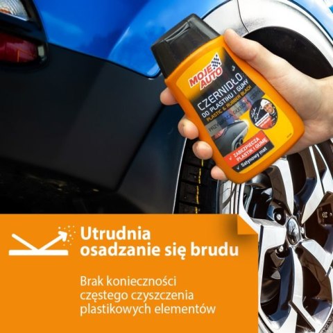 CZERNIDŁO DO PLASTIKU I GUMY 250ML MOJE AUTO