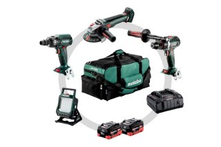 ZESTAW COMBO 18V BS+SSW+WBQ+BSA 2*10.0AH METABO