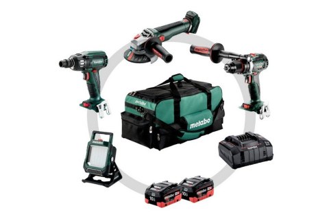 ZESTAW COMBO 18V BS+SSW+WBQ+BSA 2*10.0AH METABO