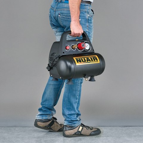 KOMPRESOR BEZOLEJOWY 6L 8 BAR 1.5KM NUAIR
