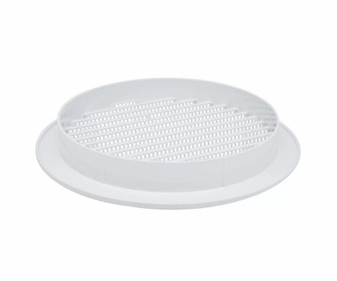 KRATKA OKRĄGŁA Z SIATKĄ FI 125 BIAŁA AIR ROXY