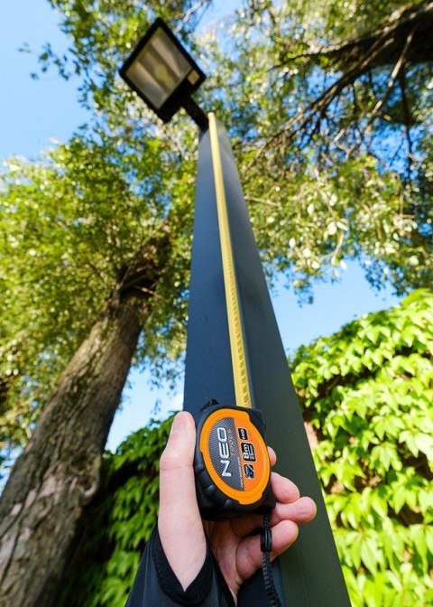 MIARA ZWIJANA STALOWA 8M/25MM MAGNES NEO