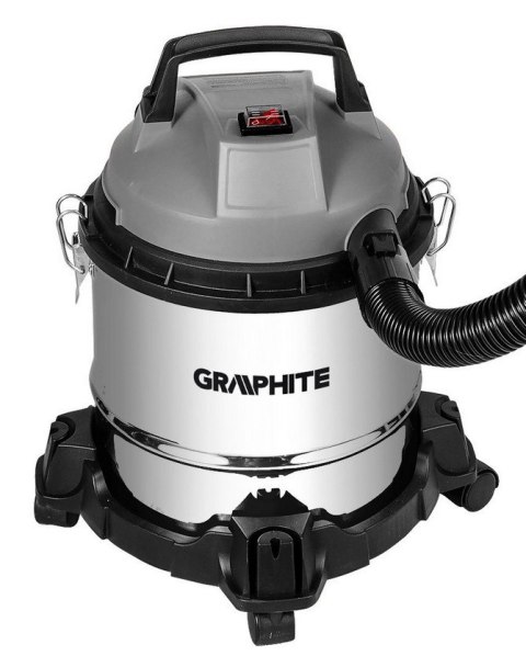 ODKURZACZ PRZEMYSŁOWY 800W 12L ZBIORNIK NIERDZEWNY GRAPHITE