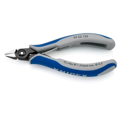 SZCZYPCE TNĄCE BOCZNE DLA ELEKTRONIKÓW 125MM KNIPEX