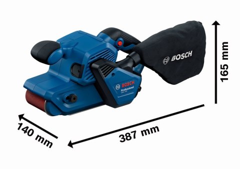 SZLIFIERKA TAŚMOWA GBS 750 850W BOSCH