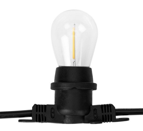 GIRLANDA 20M + 22 ŻARÓWKI FILAMENT NEO