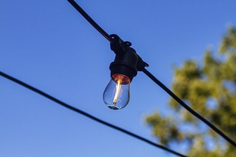 GIRLANDA 20M + 22 ŻARÓWKI FILAMENT NEO