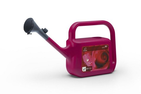 KONEWKA PLASTIKOWA TRAPEZIUM 10L CZERWIEŃ UN