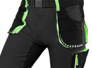 KRÓTKIE SPODENKI PREMIUM, 4 WAY STRETCH CZARNE ROZMIAR L NEO