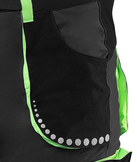 KRÓTKIE SPODENKI PREMIUM, 4 WAY STRETCH CZARNE ROZMIAR M NEO