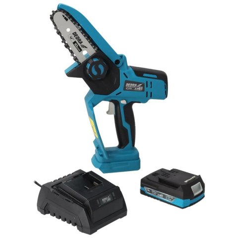 PILARKA ŁAŃCUCHOWA AKUMULATOROWA 10CM 1*2.0AH SAS+ALL DEDRA