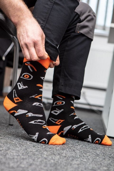 SKARPETY KOLOROWE NEO TOOLS, ROZMIAR 39-42 NEO