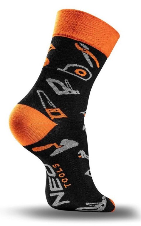 SKARPETY KOLOROWE NEO TOOLS, ROZMIAR 39-42 NEO