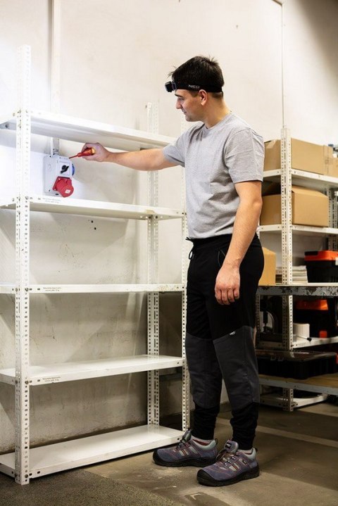 SPODNIE DRESOWE COMFORT CZARNO-SZARE ROZMIAR XXL NEO