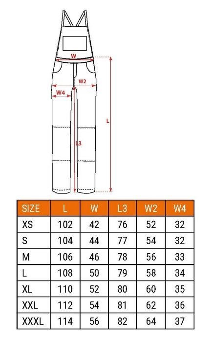 SPODNIE ROBOCZE OGRODNICZKI PREMIUN PRO, ROZMIAR XXL NEO
