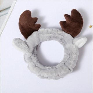 Opaska kosmetyczna uszka ozdobna łoś renifer O378SZ