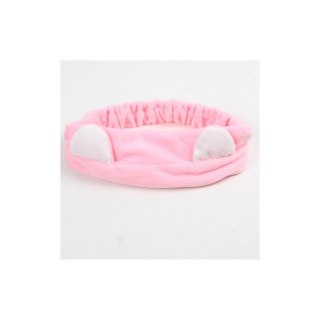 Opaska kosmetyczna uszka ozdobna na gumce O321R