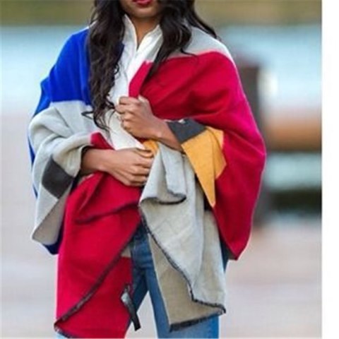 Szal chusta kaszmir kolory SZALS5