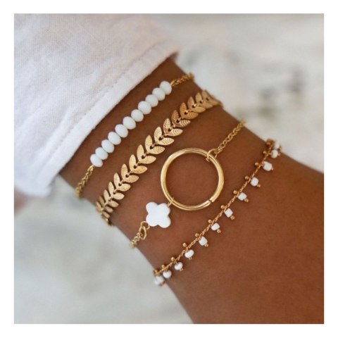 Zestaw 4w1 bransoletki BOHO B479
