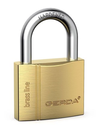 KŁÓDKA PAŁĄKOWA MOSIĘŻNA BRASS LINE KMZ S4010A 40MM BLISTER GERDA