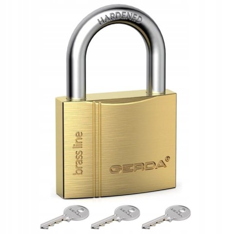 KŁÓDKA PAŁĄKOWA MOSIĘŻNA BRASS LINE KMZ S5010A 50MM BLISTER GERDA