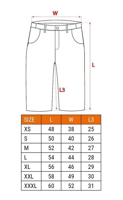 KRÓTKIE SPODENKI 100% BAWEŁNA ROZMIAR XL NEO