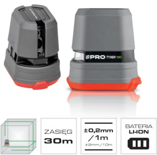 LASER KRZYŻOWY TYXER 180G PRO