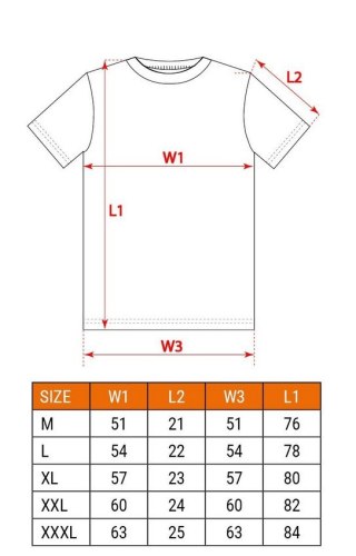 T-SHIRT Z NADRUKIEM MOTO EXPERT ROZMIAR XL NEO