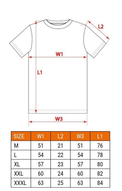 T-SHIRT Z NADRUKIEM MOTO EXPERT ROZMIAR XL NEO