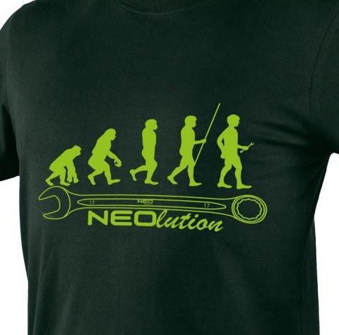 T-SHIRT Z NADRUKIEM NEOLUTION ROZMIAR L NEO