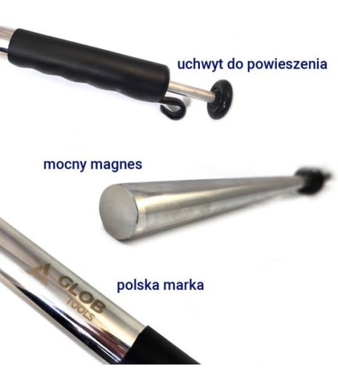 MAGNETYCZNY ZBIERACZ WIÓRÓW GLOB TOOLS 390MM GLOB