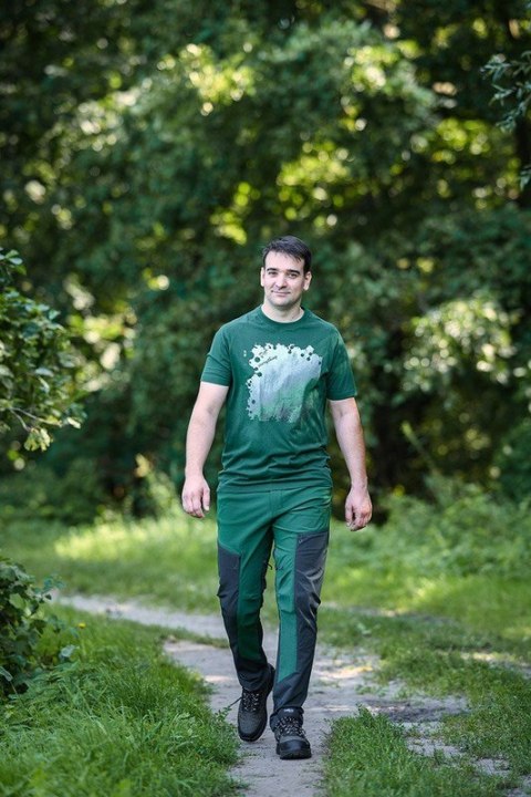 SPODNIE ROBOCZE OUTDOOR ZIELONO-SZARE ROZMIAR L NEO