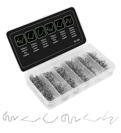 ZSZYWKI DO PLASTIKU 600SZT. NEO