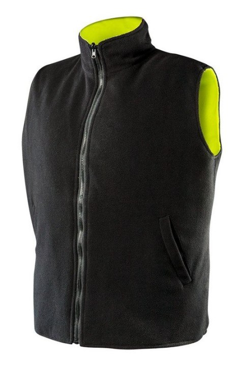 BEZRĘKAWNIK ROBOCZY DWUSTRONNY ODBLASKOWY ŻÓŁTY ROZMIAR XL NEO