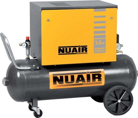 KOMPRESOR OLEJOWY WYCISZONY 100L 10BAR 69DB 3KM NUAIR
