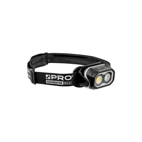 LATARKA CZOŁOWA LED Z AKU. I CZUJNIKIEM RUCHU 800LM PRO