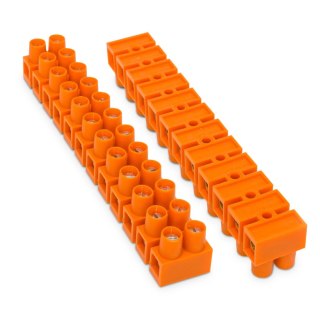 LISTWA ZACISKOWA 16MM2 12-TOROWA 250V POMARAŃCZOWY UN