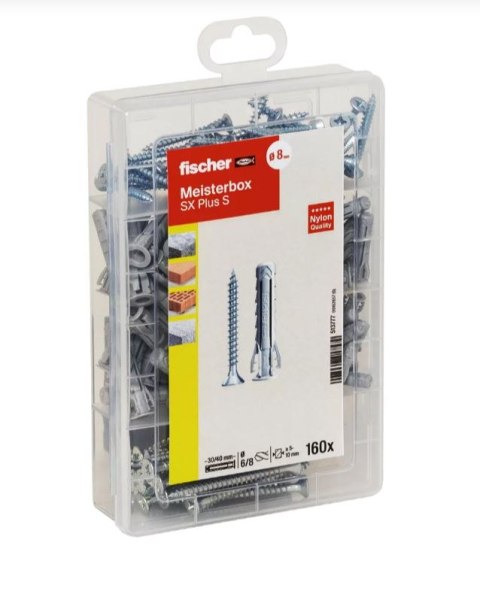 MASTER BOX 160 SX+WKRĘTY FISCHER