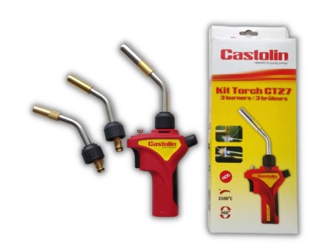 PALNIK DO LUTOWANIA I SPAWANIA CT27 3 DYSZE CASTOLIN