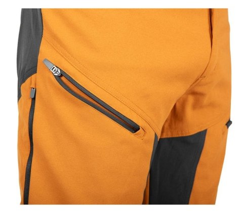 SPODNIE ROBOCZE OUTDOOR 4 WAY STRETCH MUSZTARD.-SZARE ROZ L NEO
