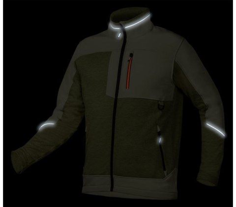 BLUZA SOFTSHELL OUTDOOR ZIELONA ROZMIAR M NEO